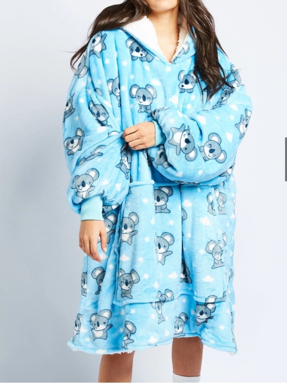 The Oodie Koala Oodie Blue Hoodie